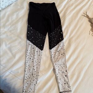 Strut This - Starry Black and White Leggings